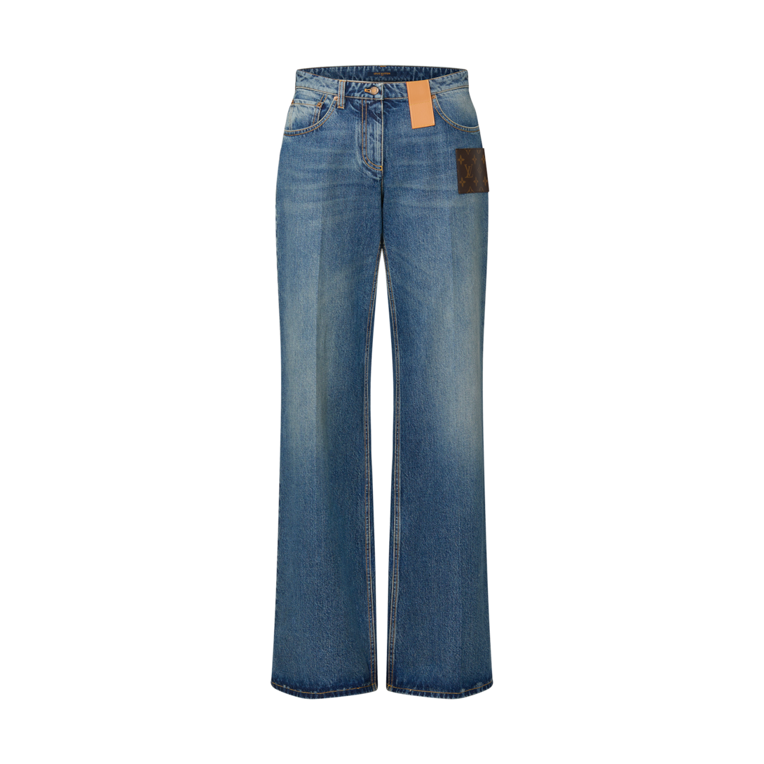 LOUIS VUITTON ハイウエストジーンズ size34 High Waist Jeans - Ready-to-Wear | LOUIS VUITTON